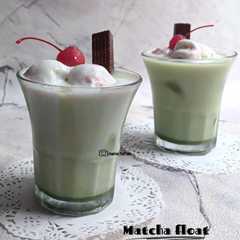 Matcha float-レシピのメイン写真