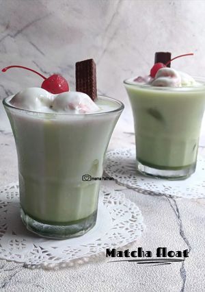 Foto resep Matcha float