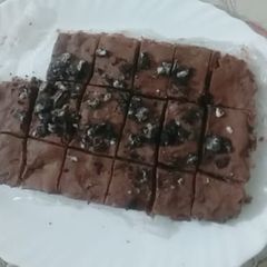 A picture of Chocolate brownie cake 🎂.