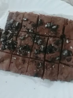 A picture of Chocolate brownie cake 🎂.