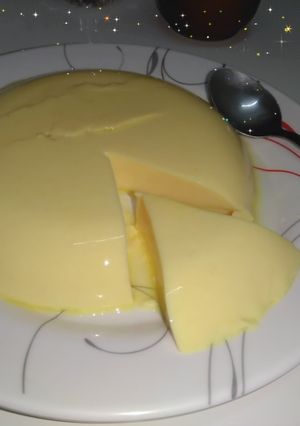 A picture of Only 3 ingrdients Egg pudding.