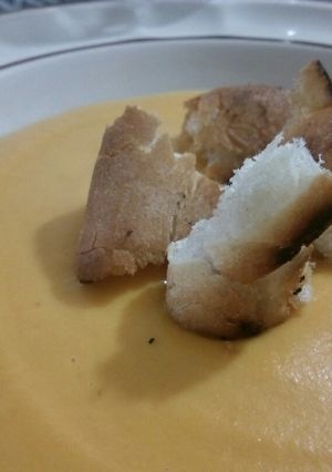 Una foto de Crema de Zanahoria