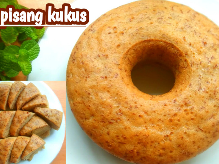 Bagaimana Membuat Bolu pisang kukus 2telur lembut meskipun sudah berhari hari, Lezat Sekali