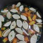 Sup simple tanpa daging