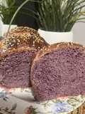 Pan-Brioche con Zanahoria Morada y Masa Madre !!!