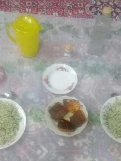 عکسی از دستور شوید پلو با ماهی😋