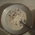 Arroz con leche y frutos secos