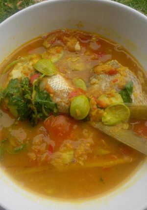 Foto resep Kuah Petai Ikan Palumara