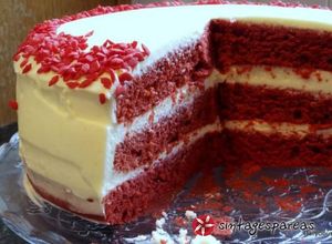 Φωτογραφία της συνταγής Red Velvet Κέικ (Κέικ Κόκκινο Βελούδο)
