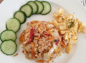 Foto resep Nasi goreng bacon spesial(nonhalal)