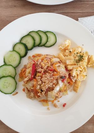 Foto resep Nasi goreng bacon spesial(nonhalal)