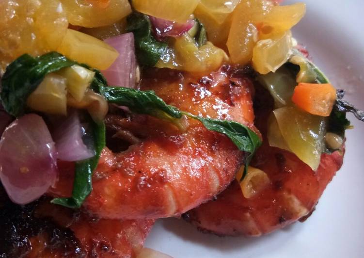 Bagaimana Menyiapkan Udang bakar dabu-dabu yang Lezat Sekali