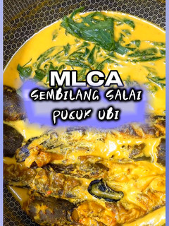 Gambar MLCA Sembilang Salai + Pucuk Ubi