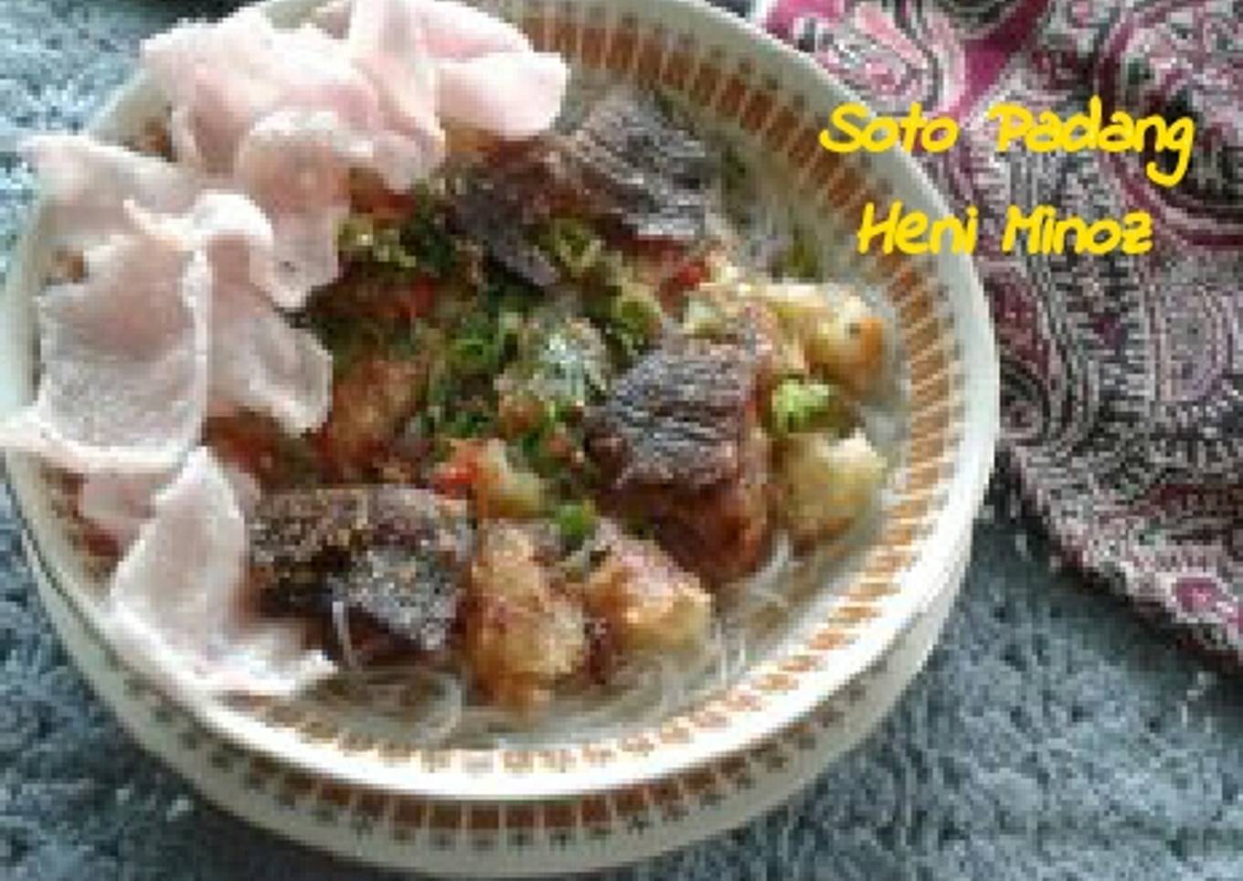 Soto Padang ala nenek