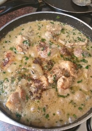 A picture of Chicken malai mathi.