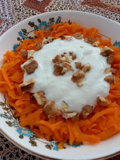 عکسی از دستور سالاد هویج