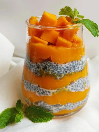 Easy Steps to Prepare Mango Chia Pudding the So Delicious You can take Joss in your mouth