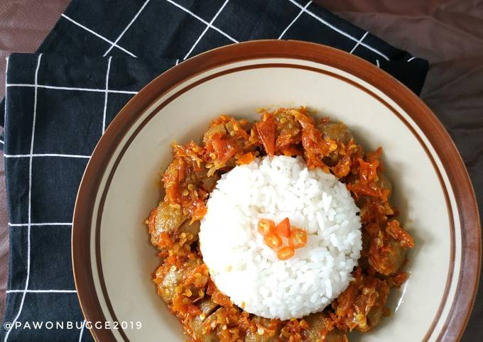 Resep 14 33 Nasi Bakso Sambal Domba Membara Ala Kafe Kekinian Oleh