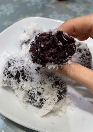 Foto resep Urap ketan hitam