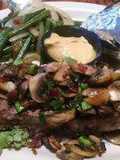 Peppercorn new York strip loin