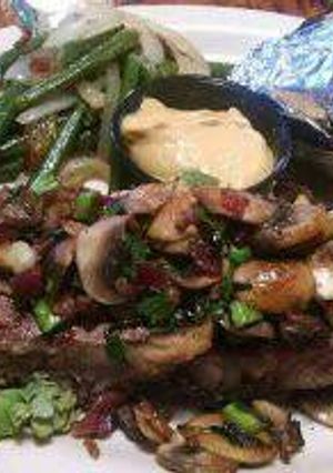 A picture of Peppercorn new York strip loin.