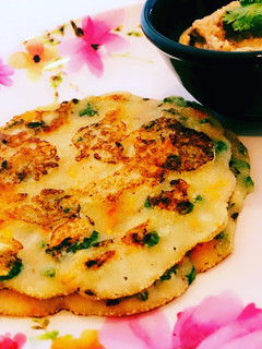 A picture of Semolina Veggie Pancake.