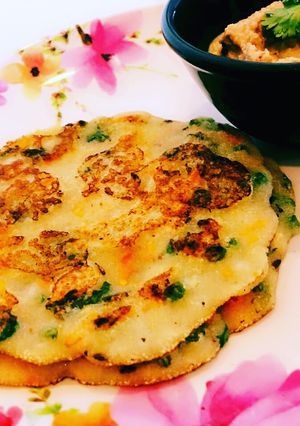 A picture of Semolina Veggie Pancake.
