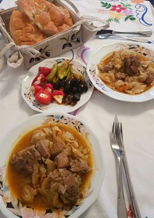 Φωτογραφία της συνταγής Λάχανο με μοσχαράκι