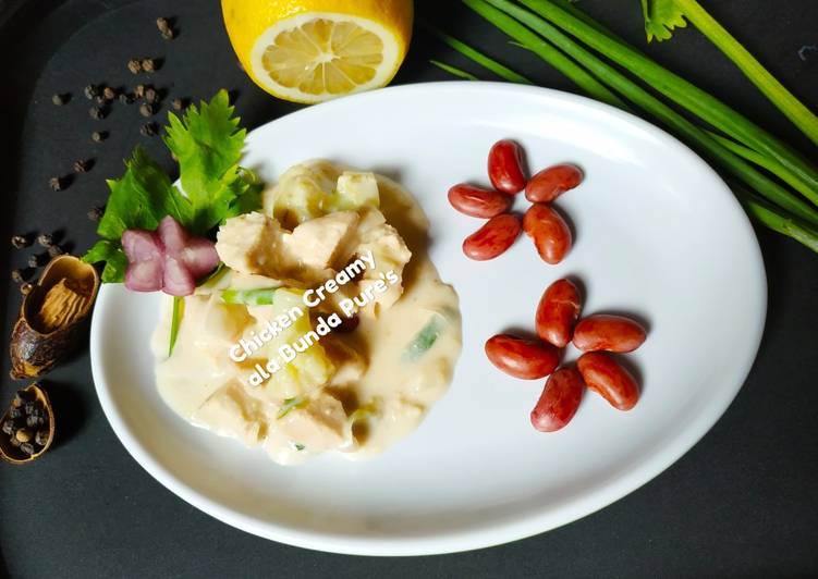 Chicken Creamy ala Bunda Pure's