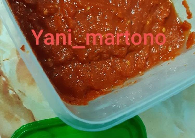 Resep Baru Rahasia bumbu dapurku(cabe giling) @yani_martono Ala Rumahan