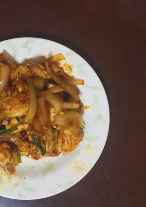 รูปของ ไก่ผัดพริกเผา
