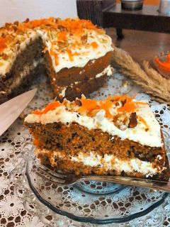 Φωτογραφία της συνταγής Κέικ καρότο με frosting (carrot cake) 🥕🥕