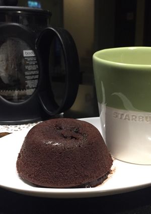 A picture of Choco Lava Cake #ketopad_cp_ketobeticcake.