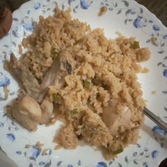 A picture of Chicken rice.