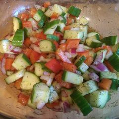 A picture of Spicy Cucumber Relish.
