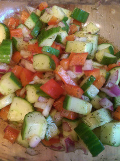 A picture of Spicy Cucumber Relish.