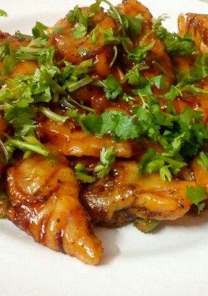 A picture of Veg Panfried Momo.