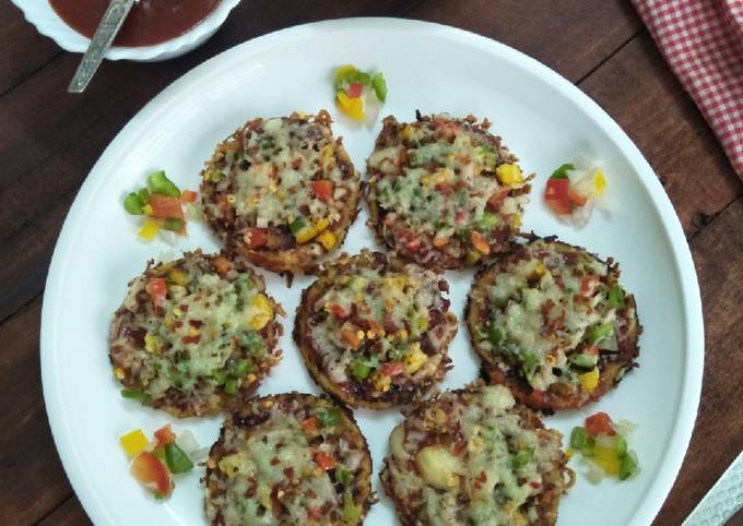 Recipe of Favorite Mini Corn Pizza (Pizza With Corn Base)