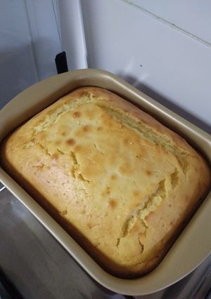 Una foto de Torta simple para la merienda