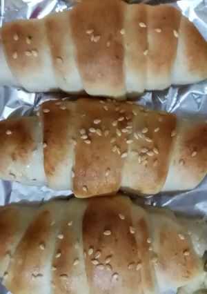 صورة لوصفة فطائر الجبن والبقدونس