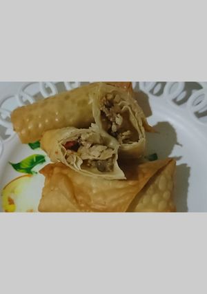 Foto resep Pangsit Isi Ayam suwir