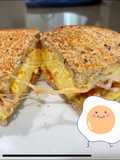 One Pan Folded Egg Sandwich