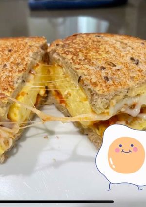 A picture of One Pan Folded Egg Sandwich.