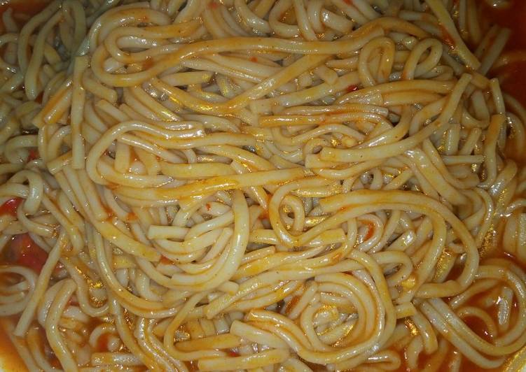 Recipe of Appetizing Native spaghetti