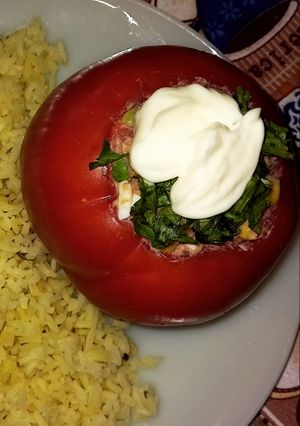 Una foto de "Tomate relleno"