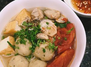 Hình của món BẾP CHAY | #5 Bún mọc chay.