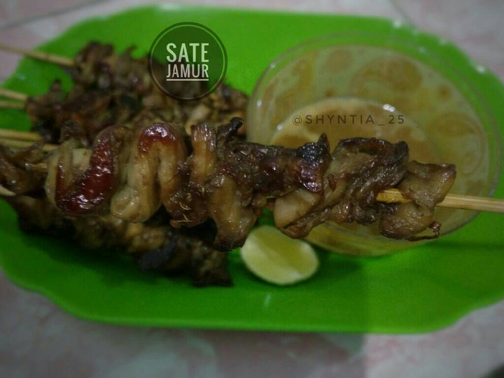 Yuk intip, Resep mudah bikin Sate Jamur Maknyus😋  nagih banget