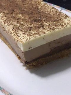 Una foto de Tarta de 3 chocolates
