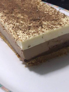 Una foto de Tarta de 3 chocolates