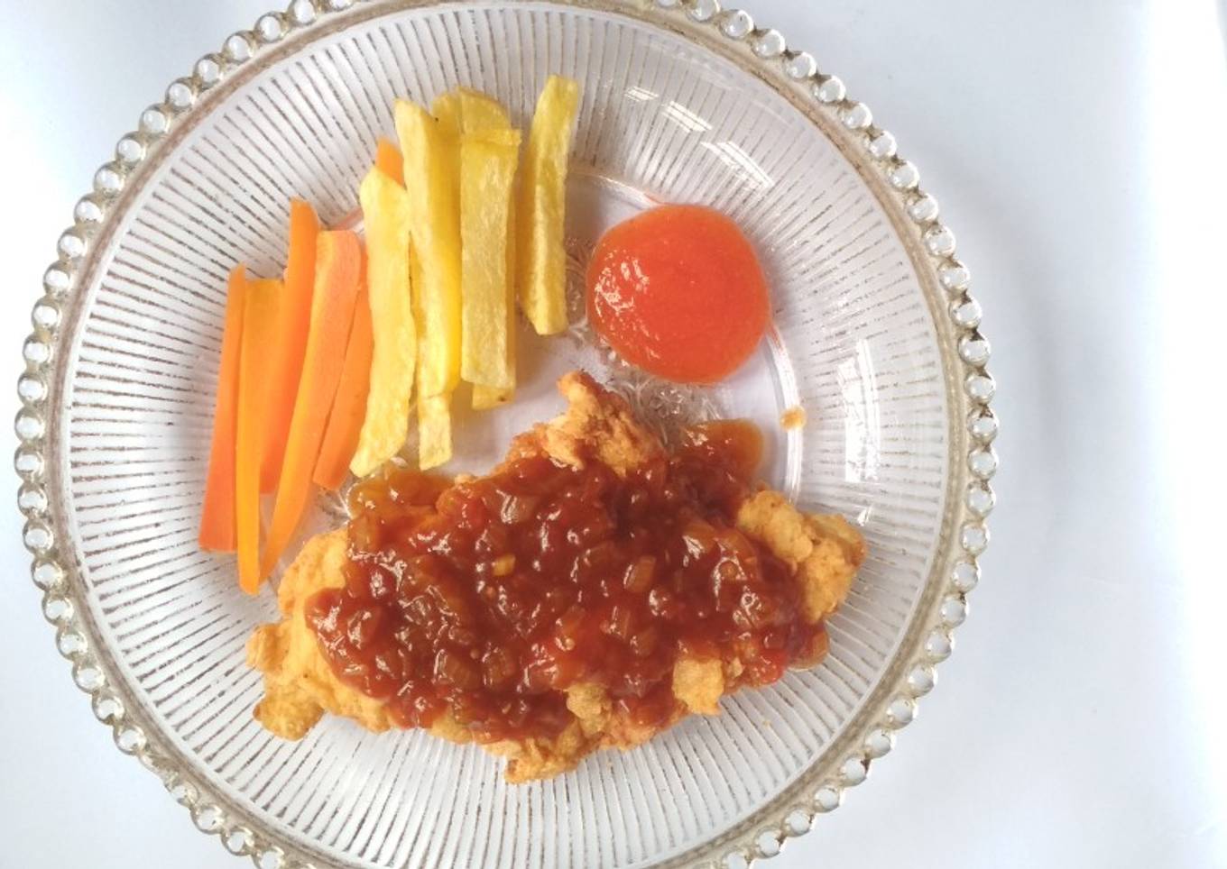 Cara Gampang Membuat Crispy Chicken Steak yang Lezat Sekali